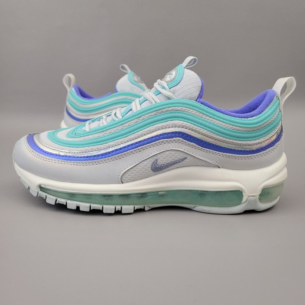 Nike Air Max 97 FP White Spruce Aura GS CT1965-400 Youth Size 5.5 - Picture 3 of 12